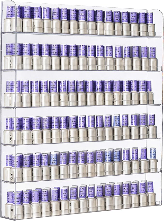 PROFESSIONAL NAIL POLISH DISPLAY RACK