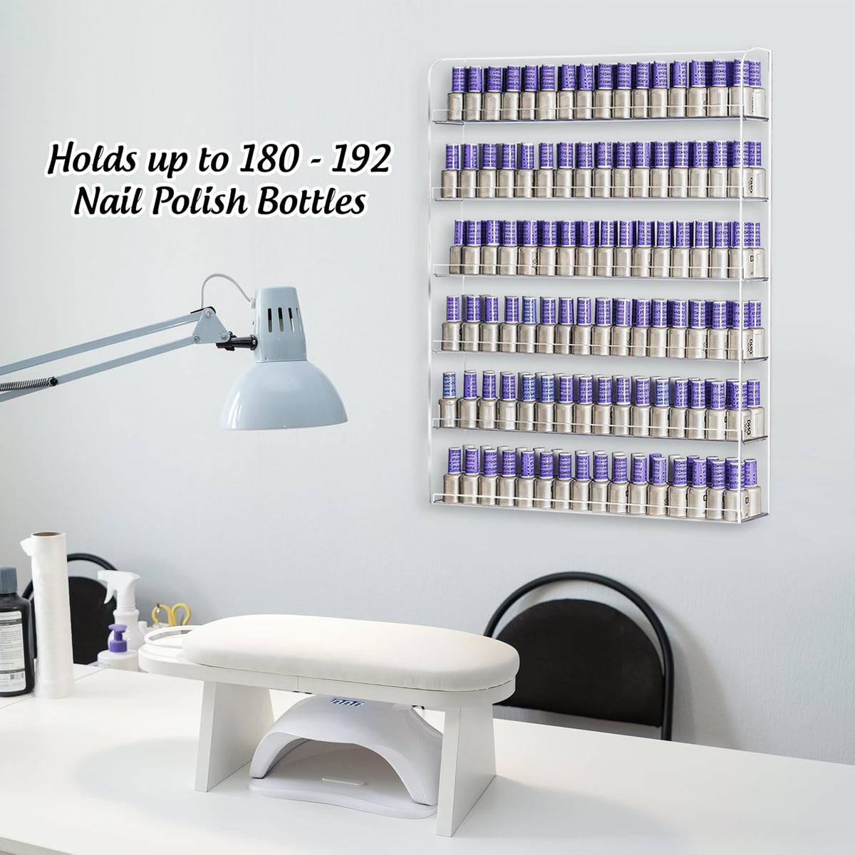 PROFESSIONAL NAIL POLISH DISPLAY RACK