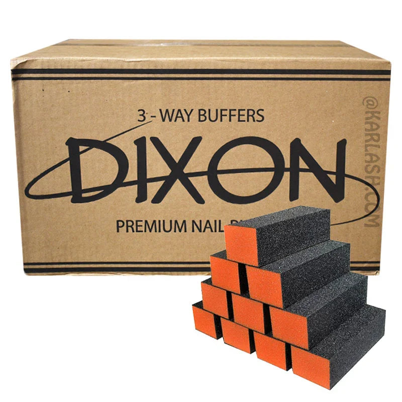 3-WAY DIXON BUFFER - 500 PCS - 80/80 & 60/60 Grit