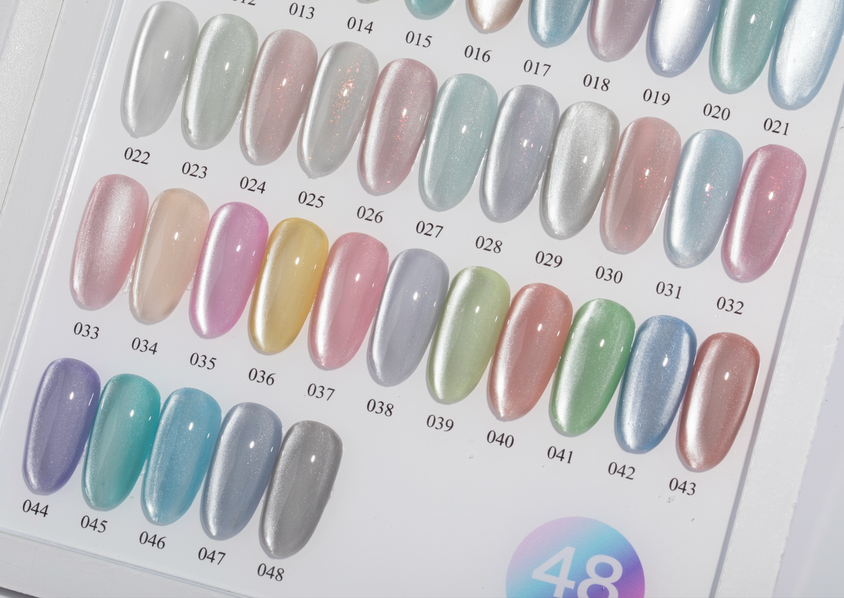 ROYAL NAIL ART - COTTON CANDY PASTEL COLLECTION – 48 COLORS