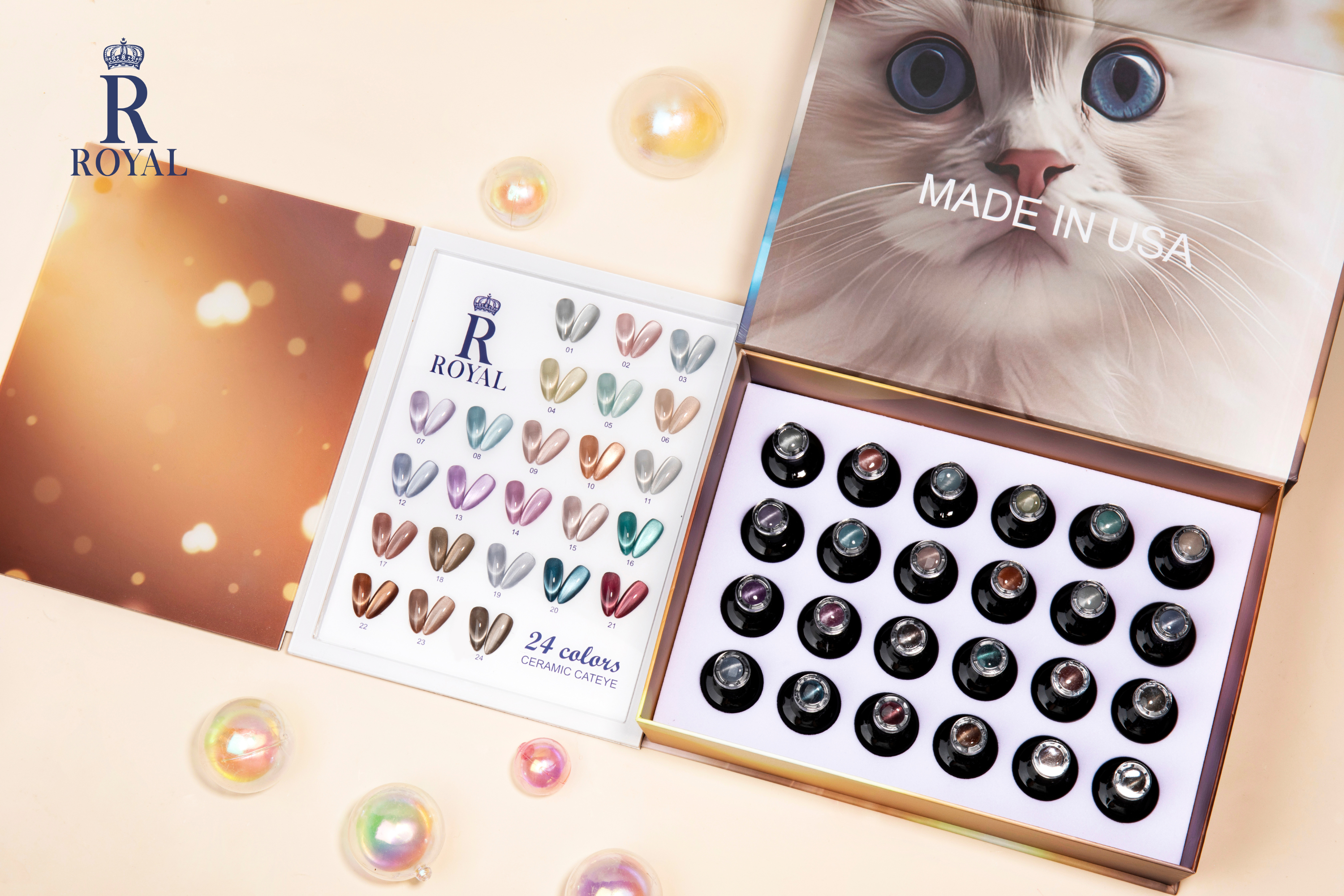 CERAMIC CAT EYE COLLECTION | 24 COLORS