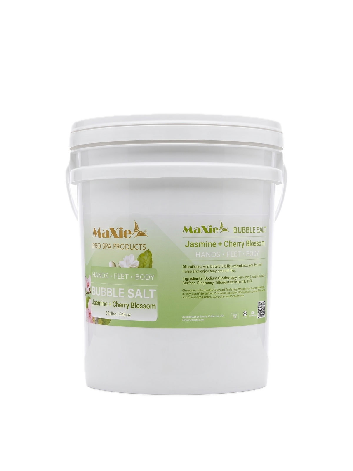 MAXIE - BUBBLE SALT PEDICURE SOAK – 25 LBS MEGA BULK