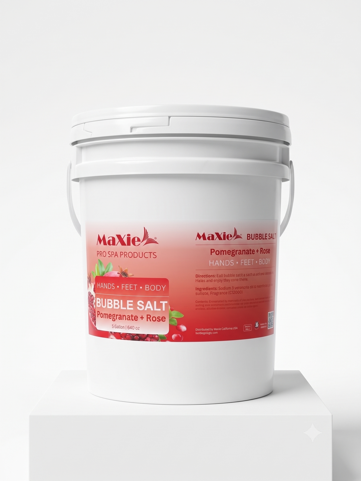 MAXIE - BUBBLE SALT PEDICURE SOAK – 25 LBS MEGA BULK