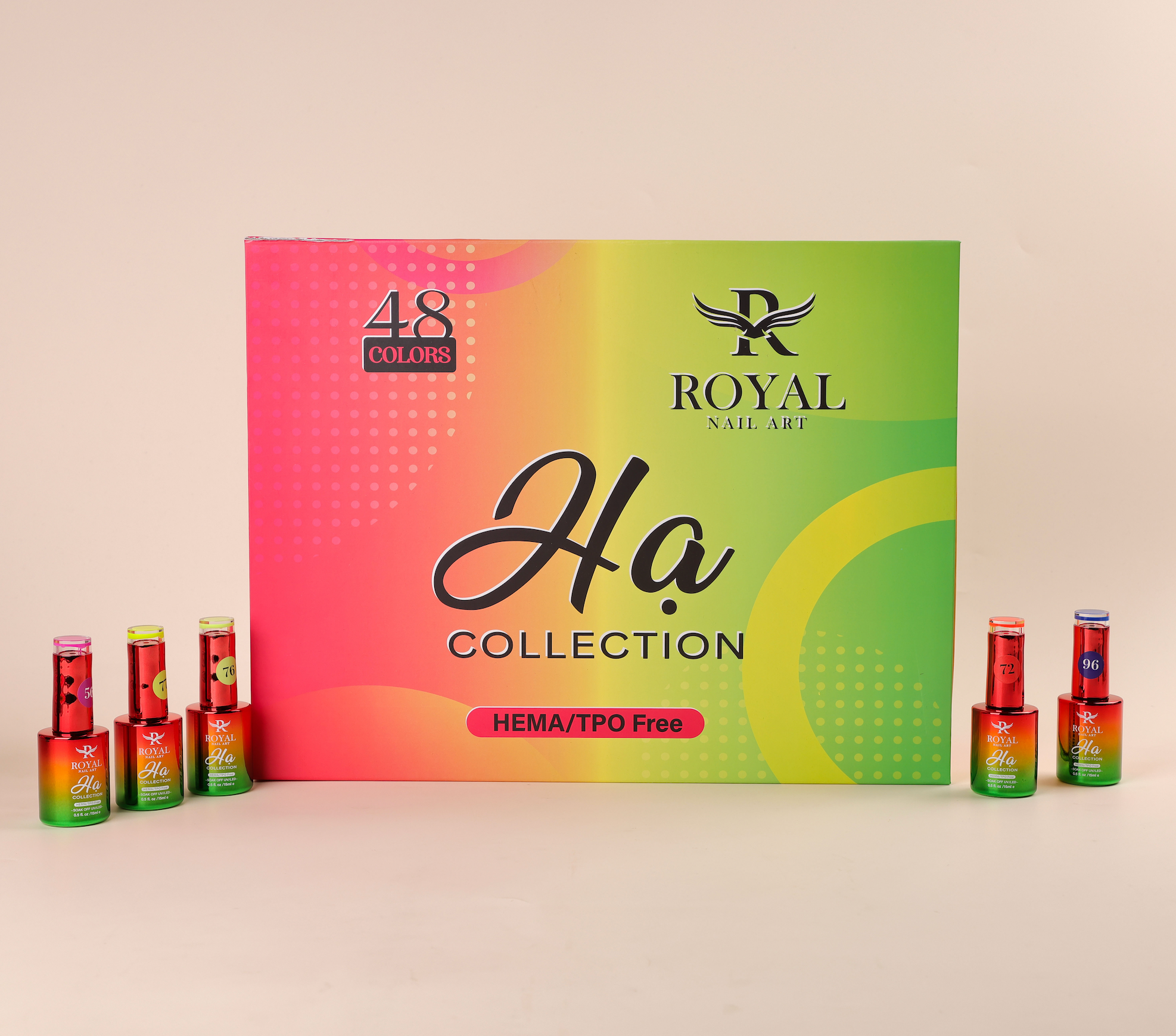 Royal Nail Art - "Hạ" Collection 48Pcs