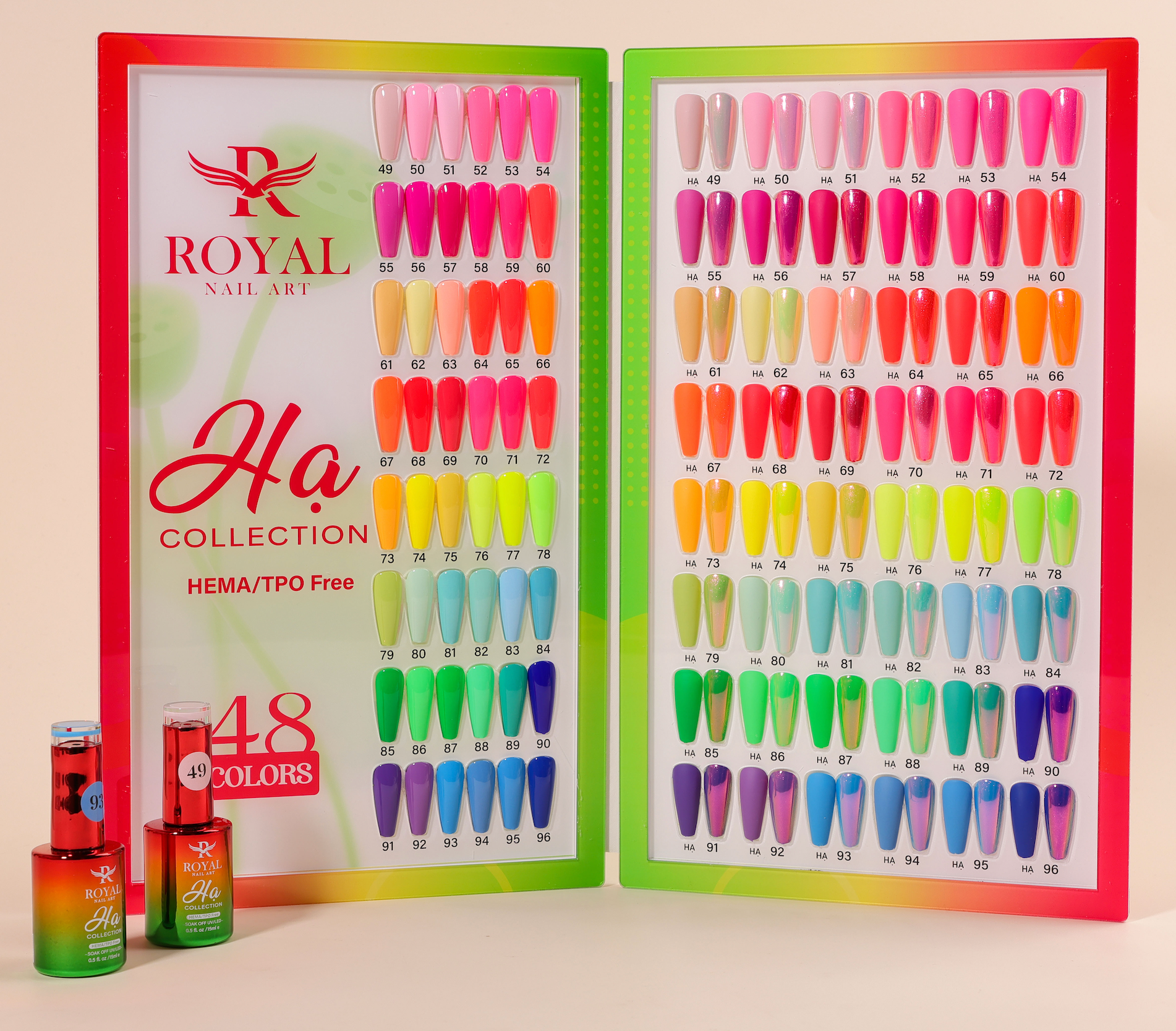Royal Nail Art - "Hạ" Collection 48Pcs