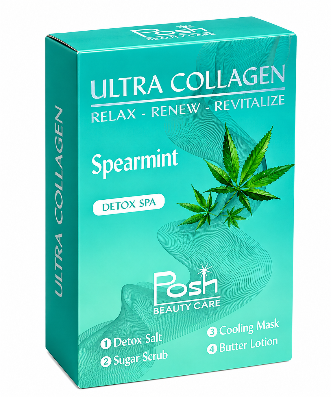 Posh Collagen Pedicure Spa 4 Step - CASE