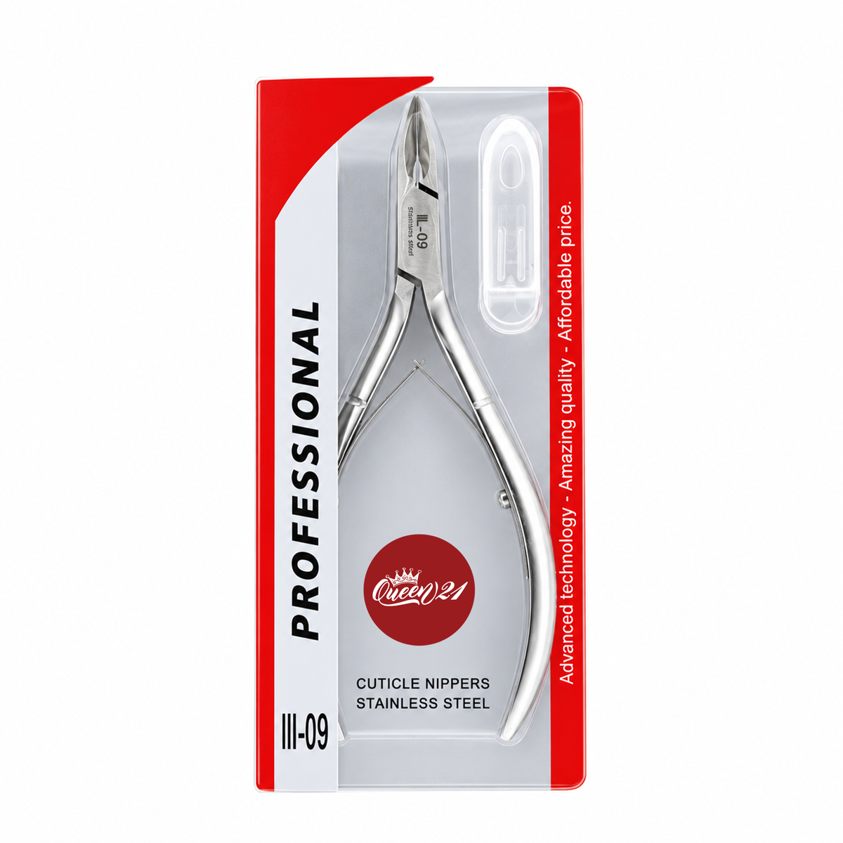 QUEEN 21 - Ingrown Nail Nipple - ILL09 (Stainless Steel)