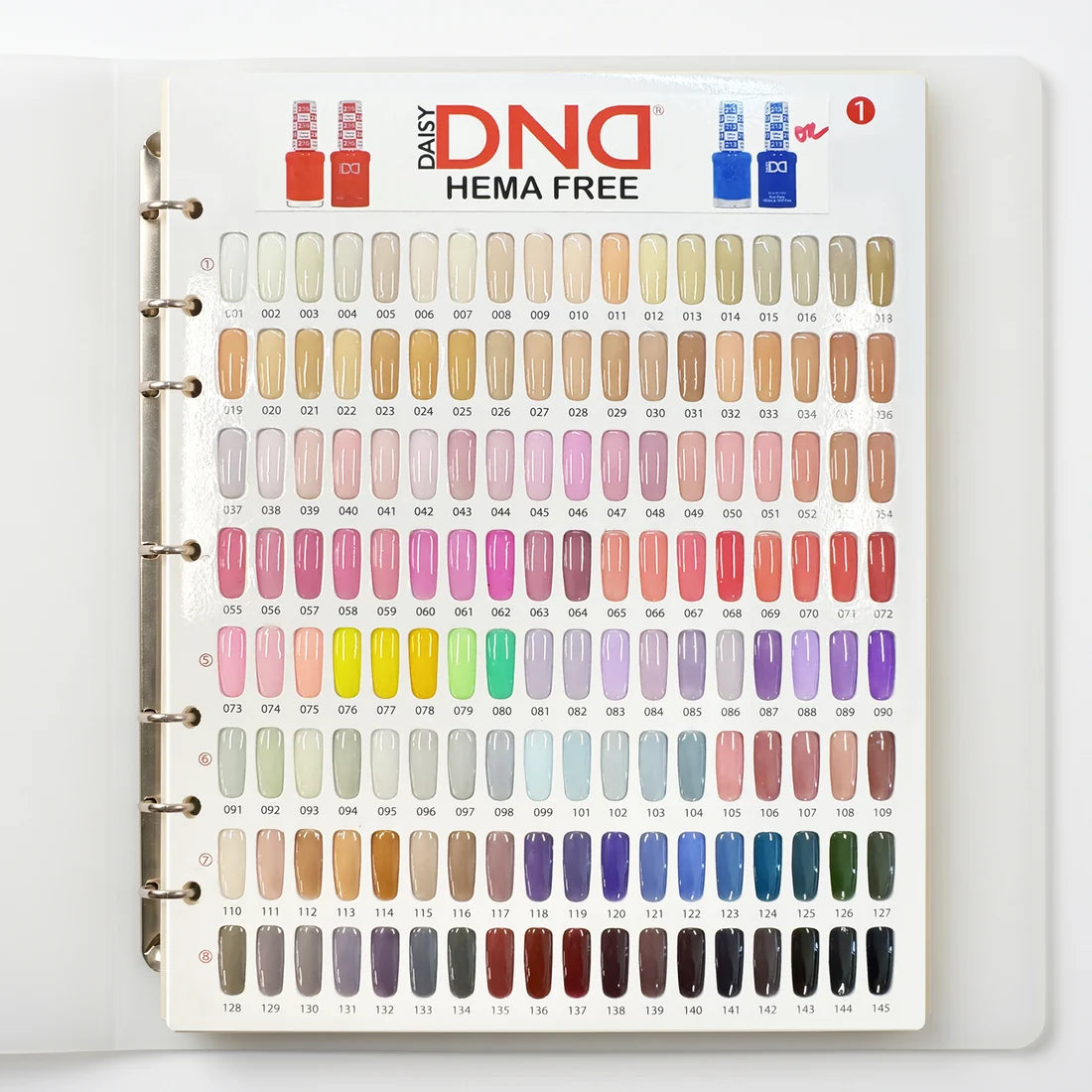 DND NEW HEMA & TPO-FREE GEL POLISH – FULL COLLECTION (288 COLORS)