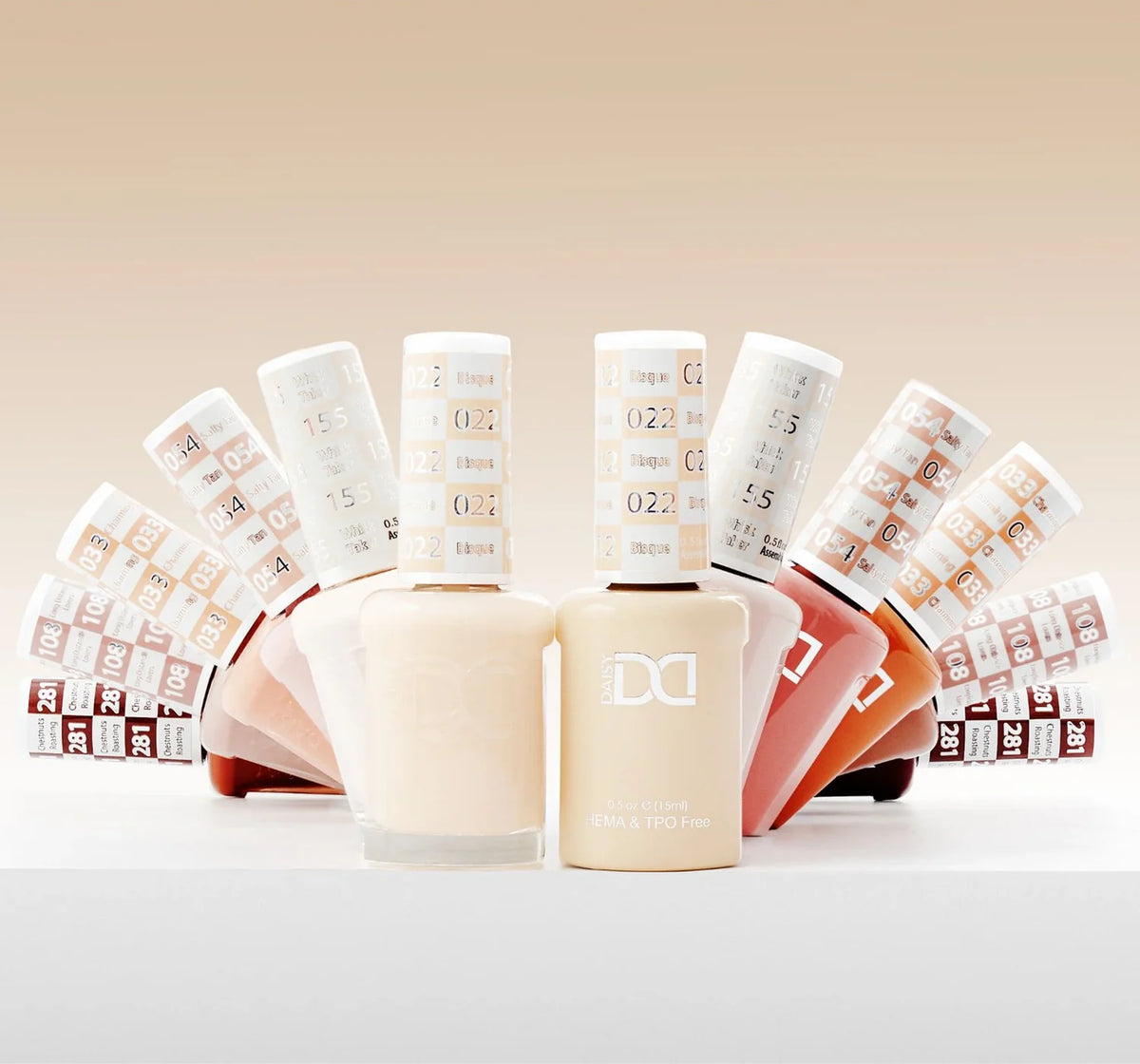 DND NEW HEMA & TPO-FREE GEL POLISH – FULL COLLECTION (288 COLORS)