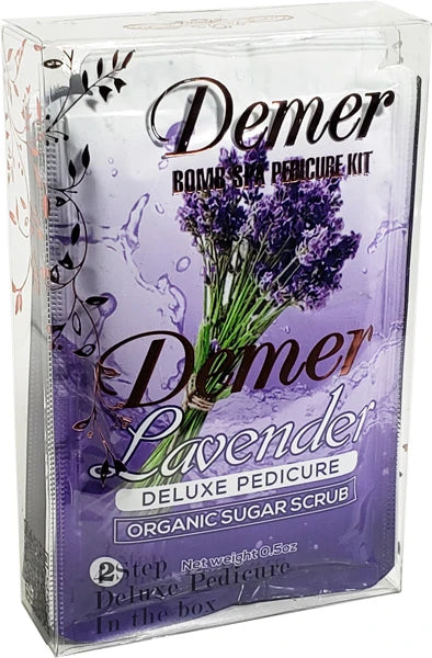DEMER BOMB SPA DELUXE PEDICURE 4-IN-1 KIT - 400 KITS/BOX