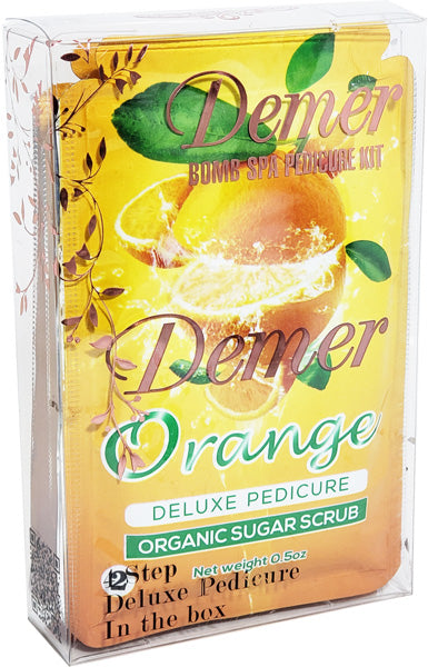 DEMER BOMB SPA DELUXE PEDICURE 4-IN-1 KIT - 400 KITS/BOX