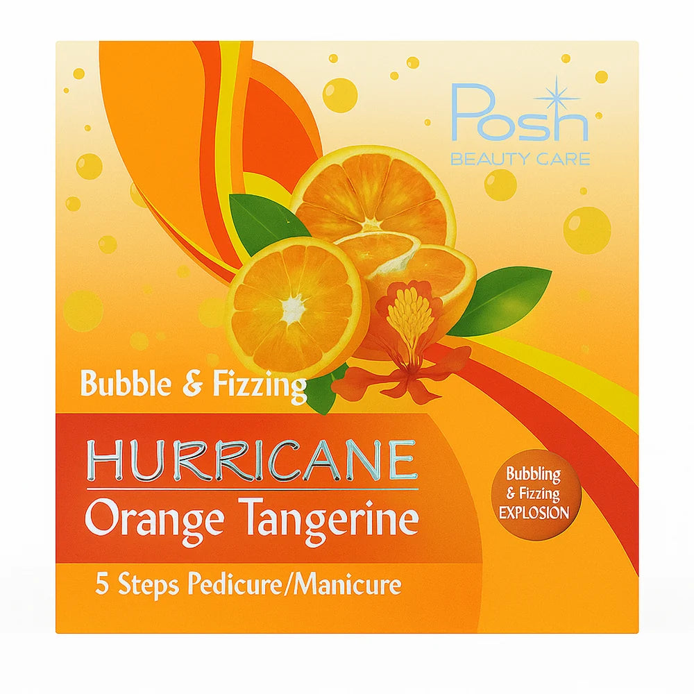 POSH HURRICANE 5-IN-1 LUXURY SPA PEDICURE (36 PCS/CARTON)