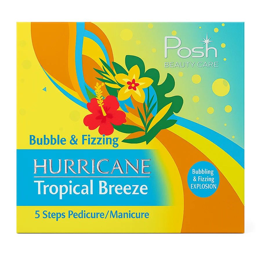POSH HURRICANE 5-IN-1 LUXURY SPA PEDICURE (36 PCS/CARTON)