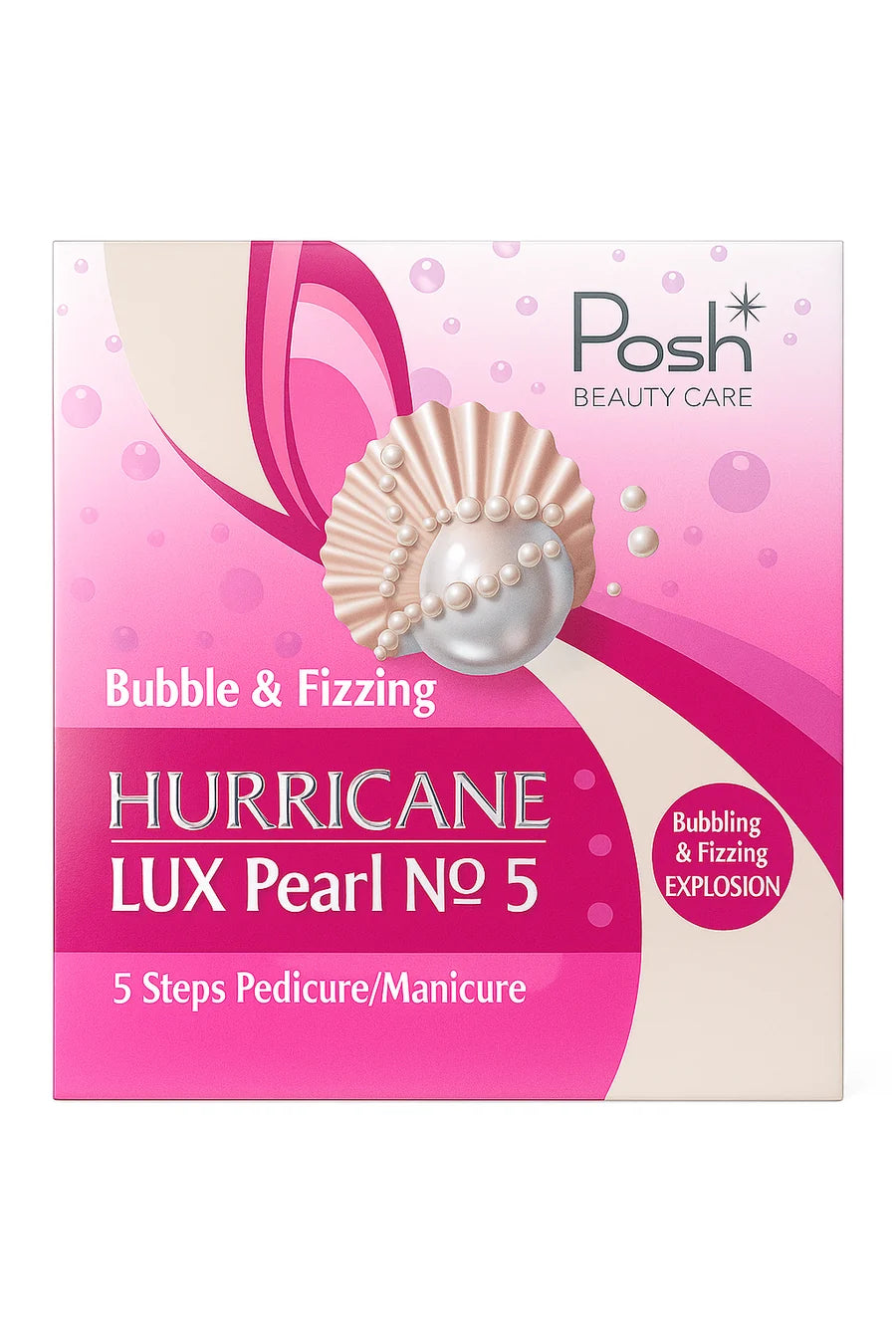 POSH HURRICANE 5-IN-1 LUXURY SPA PEDICURE (36 PCS/CARTON)