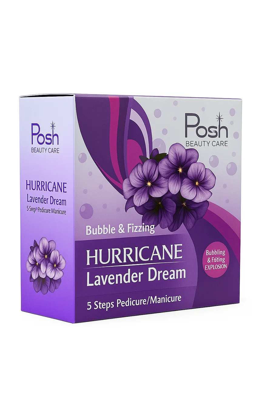 POSH HURRICANE 5-IN-1 LUXURY SPA PEDICURE (36 PCS/CARTON)