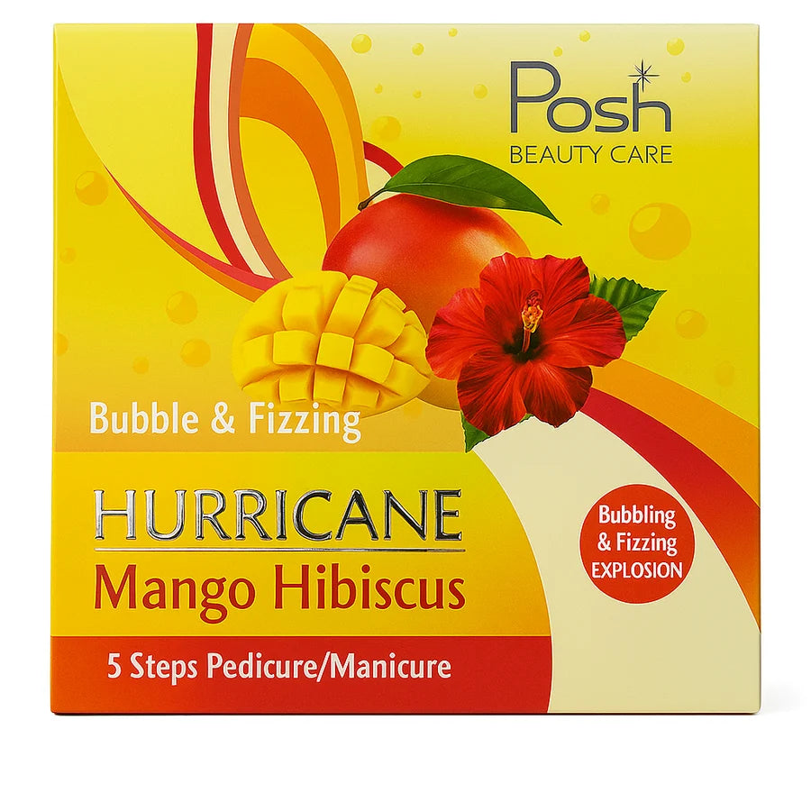 POSH HURRICANE 5-IN-1 LUXURY SPA PEDICURE (36 PCS/CARTON)