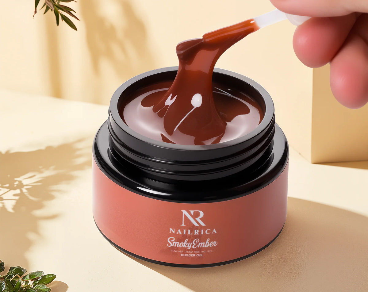 NAILRICA - Smoky Ember Builder Gel - 12 Colors