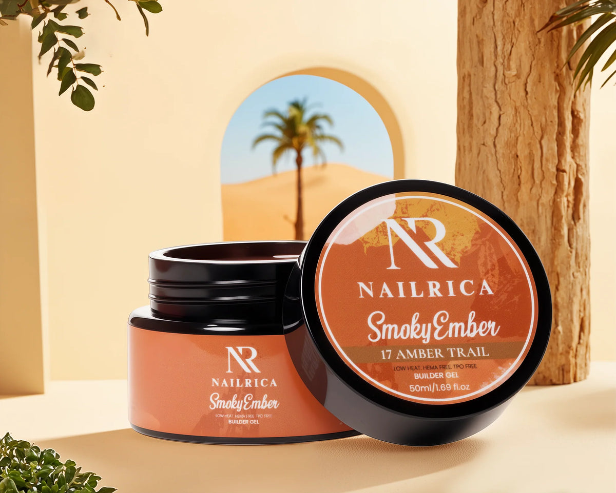 NAILRICA - Smoky Ember Builder Gel - 12 Colors