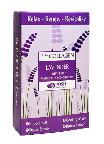 Posh Collagen Pedicure Spa 4 Step - CASE