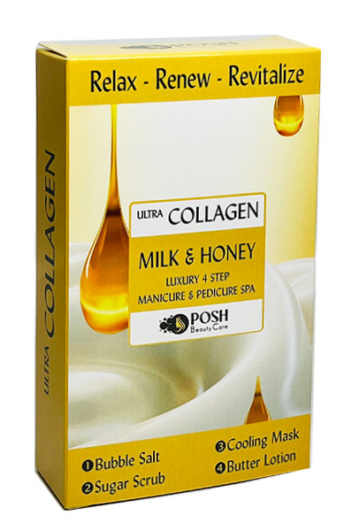 Posh Collagen Pedicure Spa 4 Step - CASE
