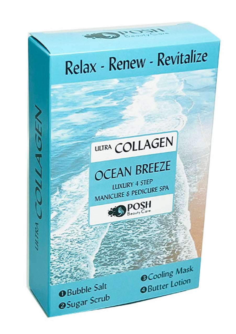 Posh Collagen Pedicure Spa 4 Step - CASE