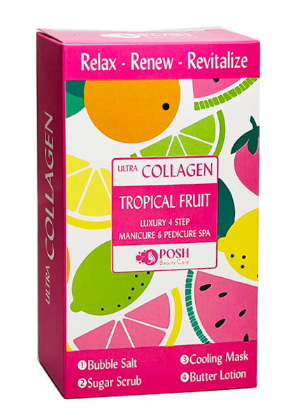 Posh Collagen Pedicure Spa 4 Step - CASE
