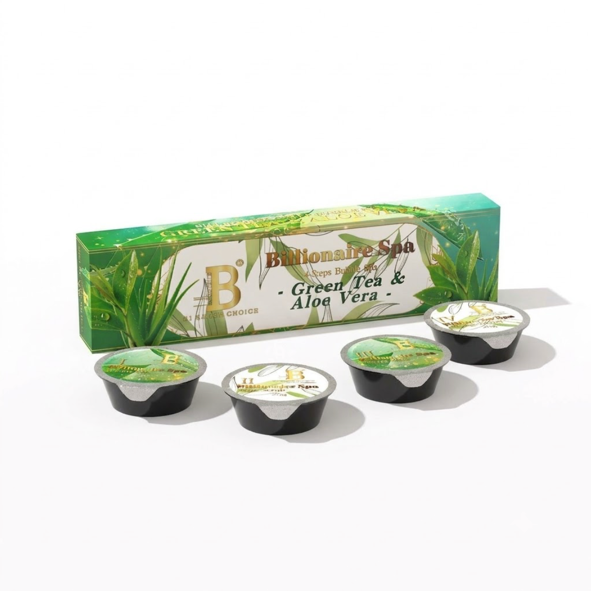 BILLIONAIRE PEDICURE DELUXE KIT 4-in-1 (50 KITS/BOX)