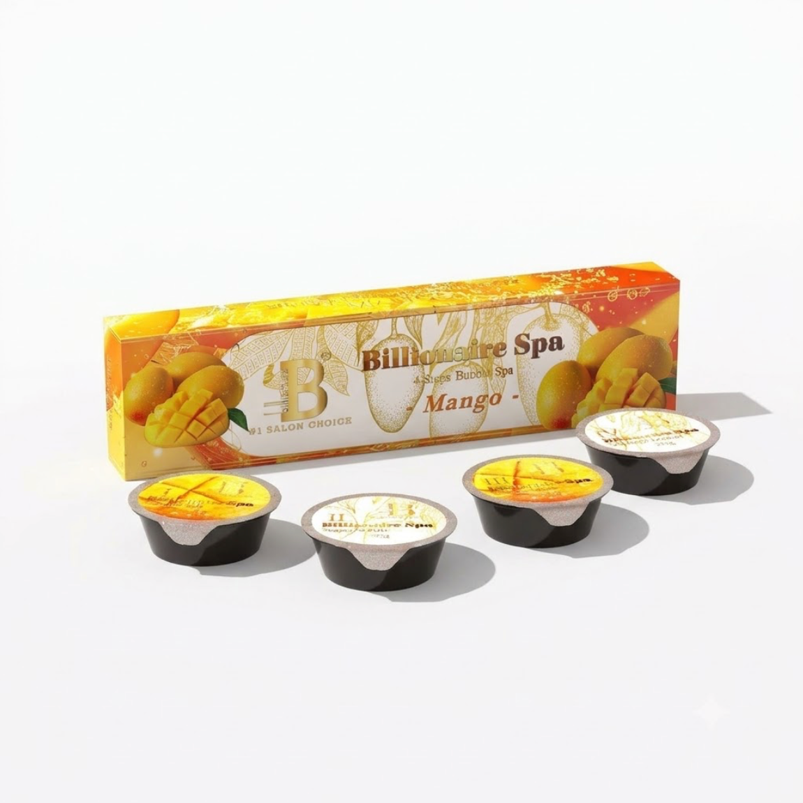 BILLIONAIRE PEDICURE DELUXE KIT 4-in-1 (50 KITS/BOX)