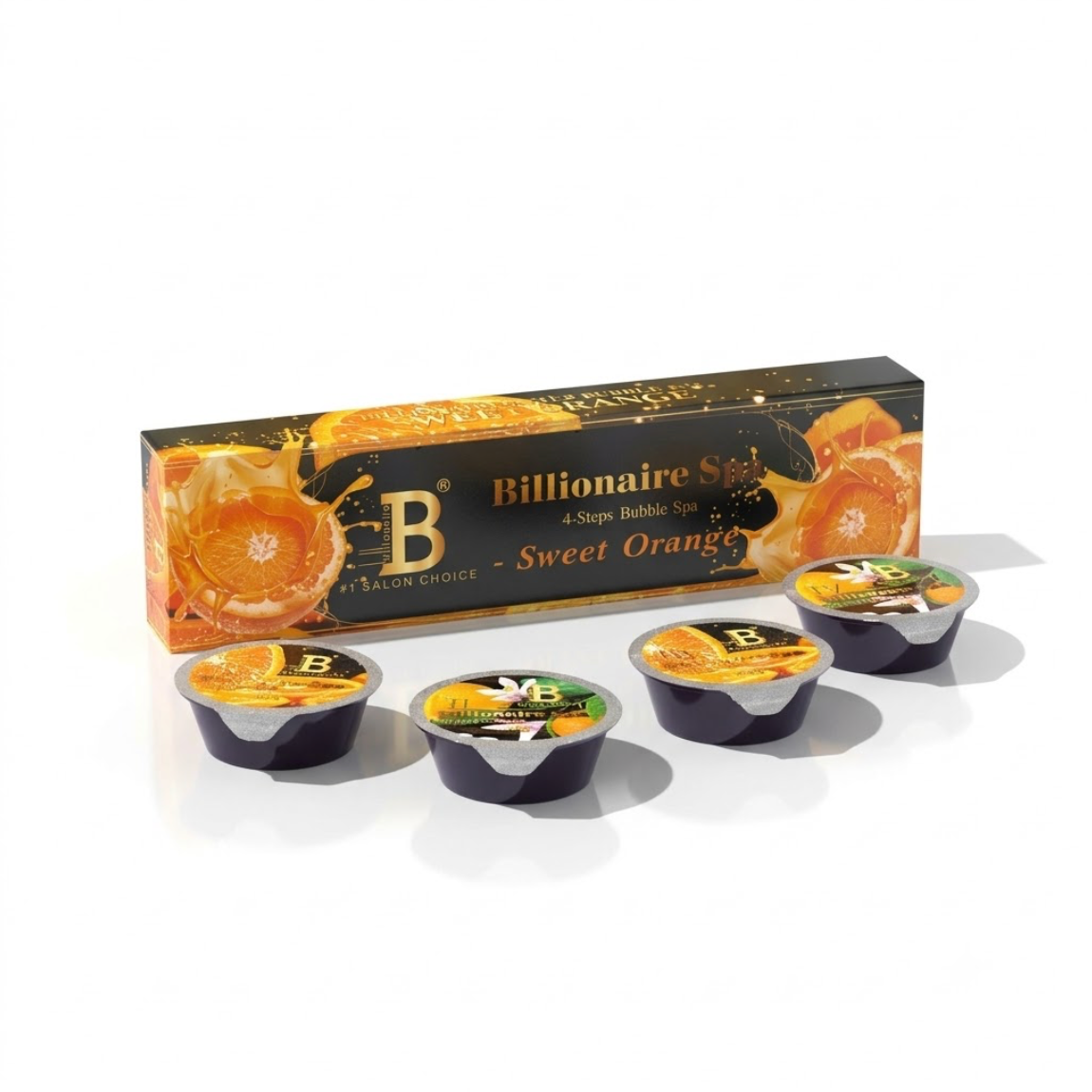 BILLIONAIRE PEDICURE DELUXE KIT 4-in-1 (50 KITS/BOX)