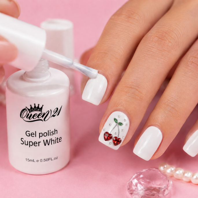 Queen Super White Gel Polish