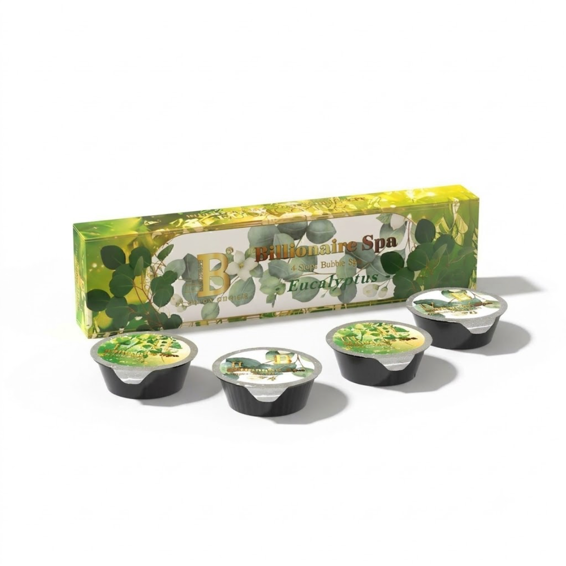 BILLIONAIRE PEDICURE DELUXE KIT 4-in-1 (50 KITS/BOX)