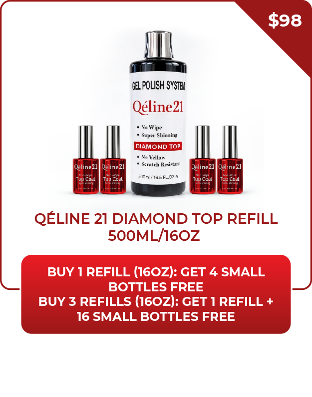 DEALS - Qéline 21 Diamond Top Refill - 500ml/16oz