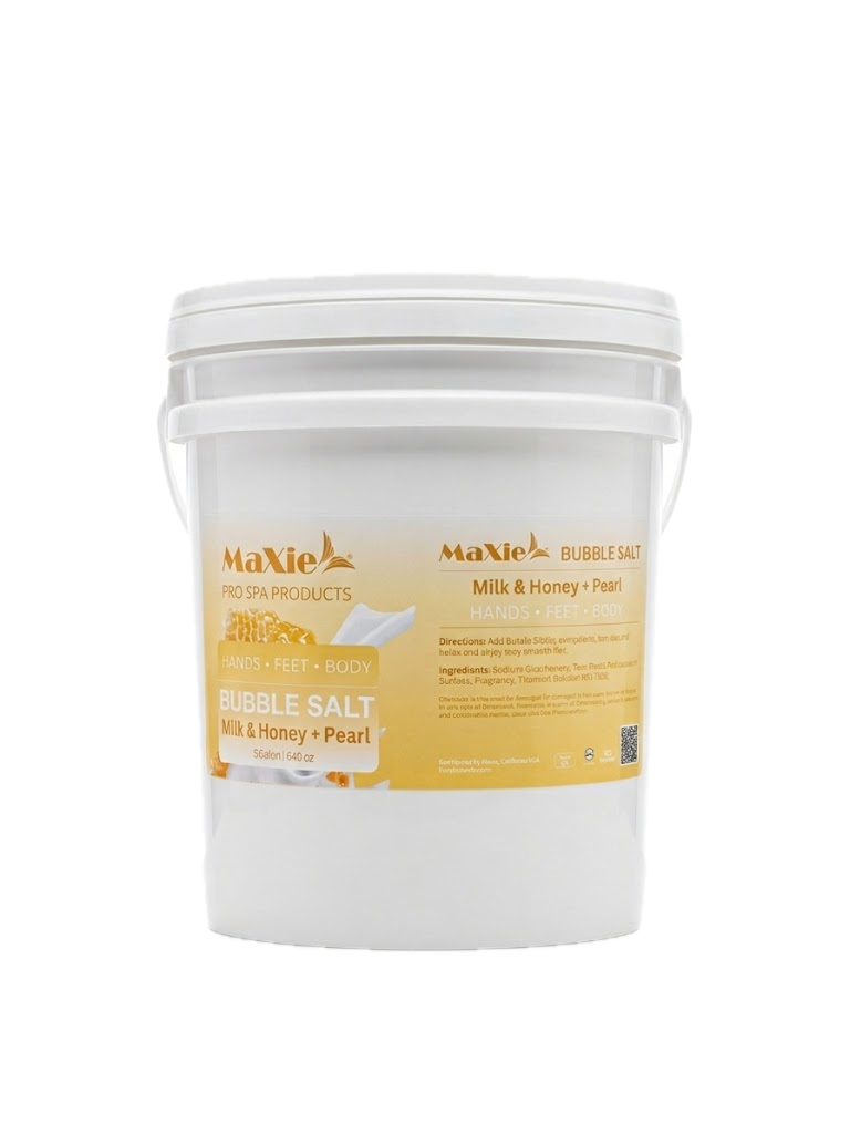 MAXIE - BUBBLE SALT PEDICURE SOAK – 25 LBS MEGA BULK