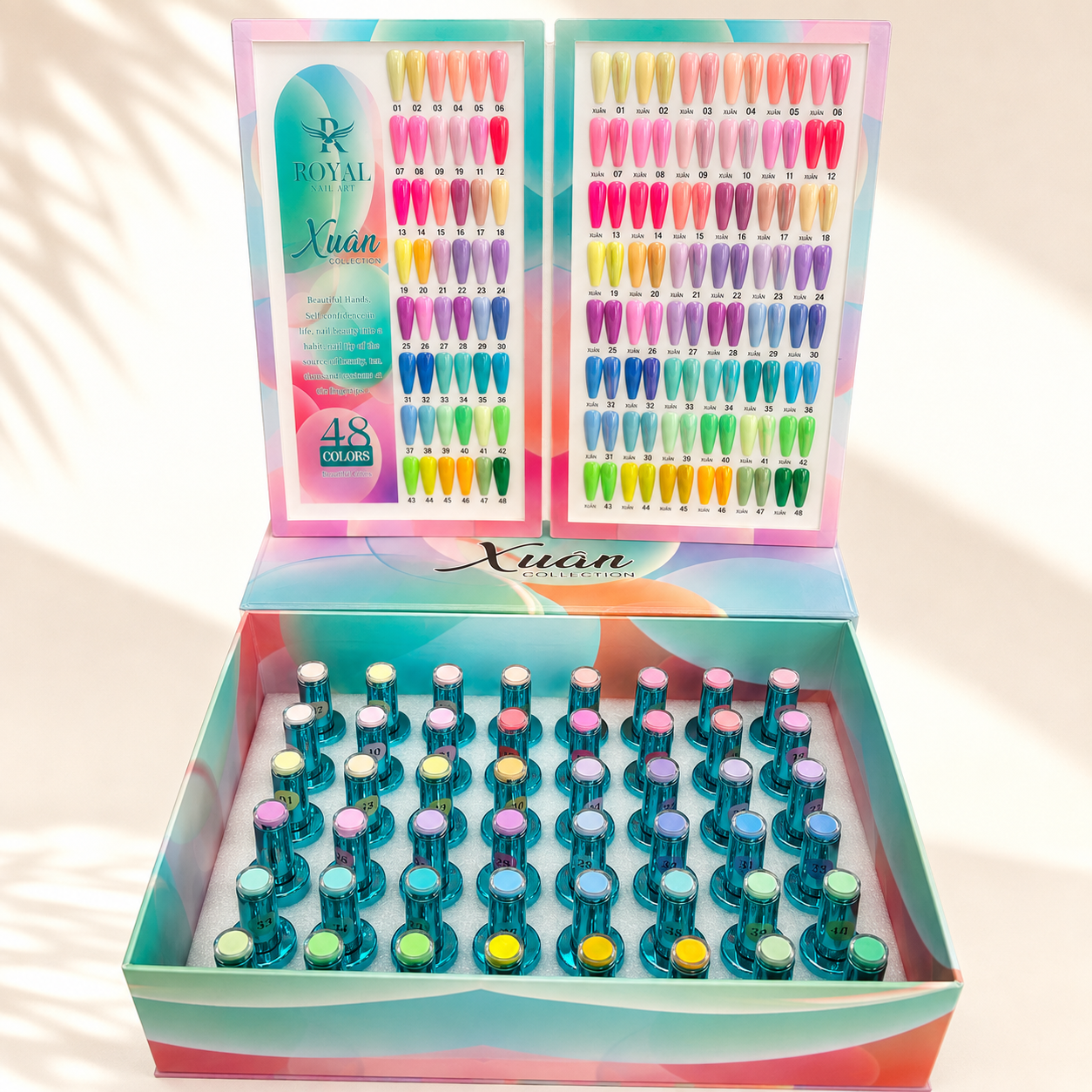 Royal Nail Art - "Xuân" Collection 48Pcs