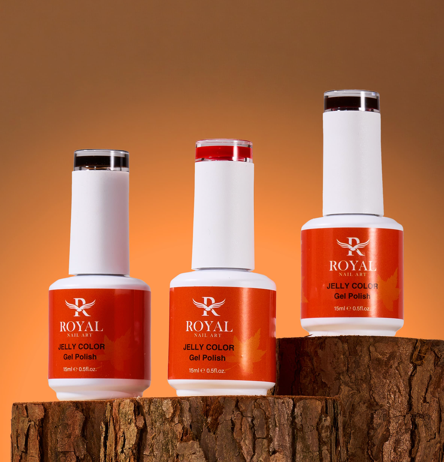 Royal Nail Art - Amber Jelly Collection