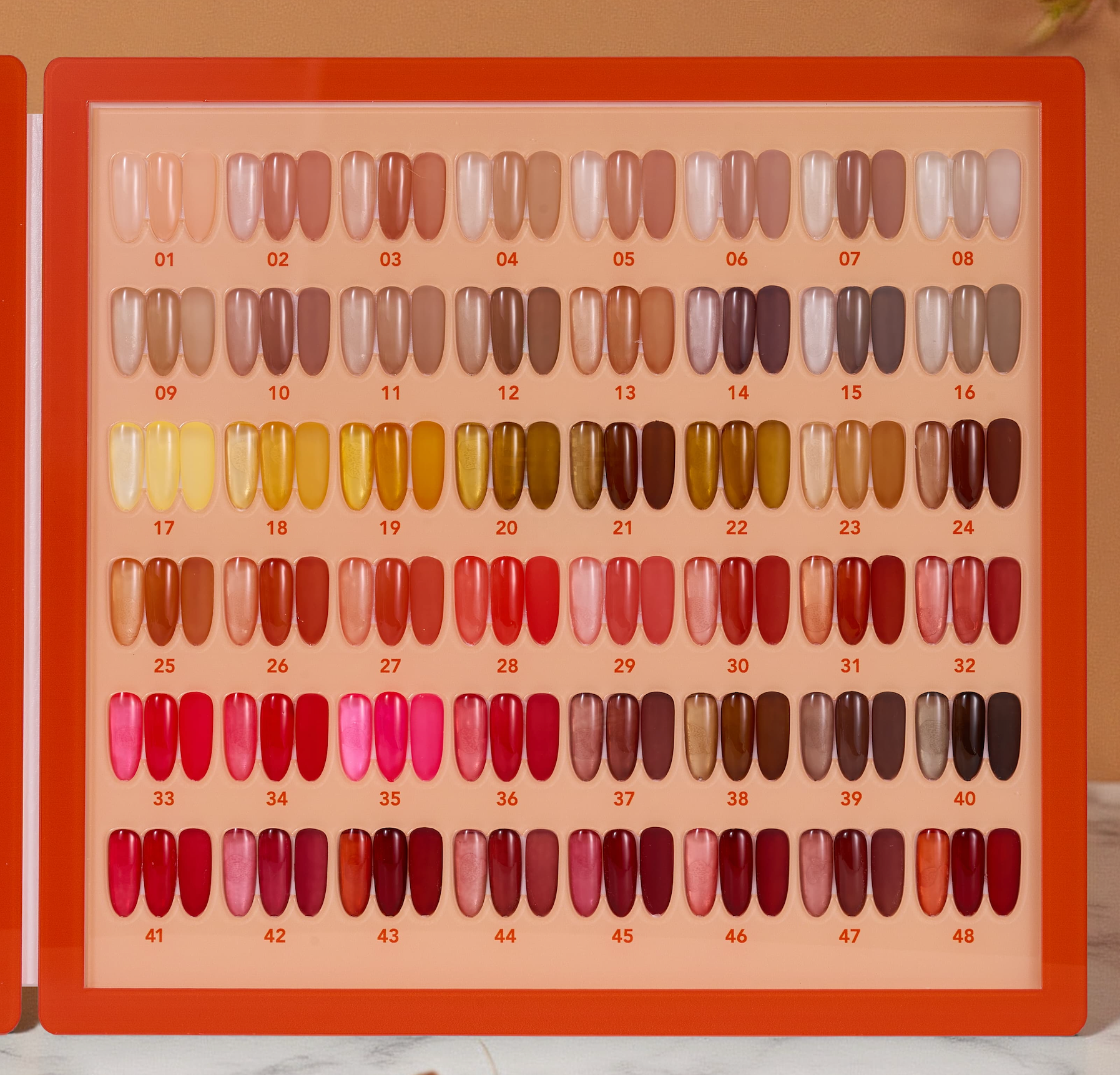 Royal Nail Art - Amber Jelly Collection