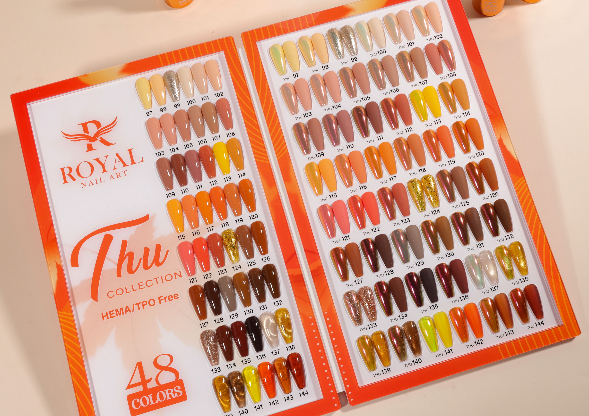 Royal Nail Art - "Thu" Collection 48Pcs